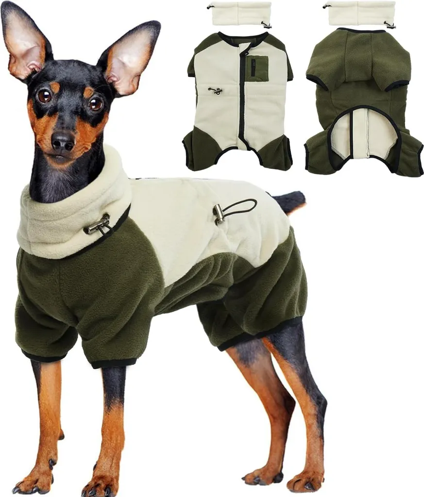 Pull en polaire chaude pour chien - Chandail doux respirant Taille M L