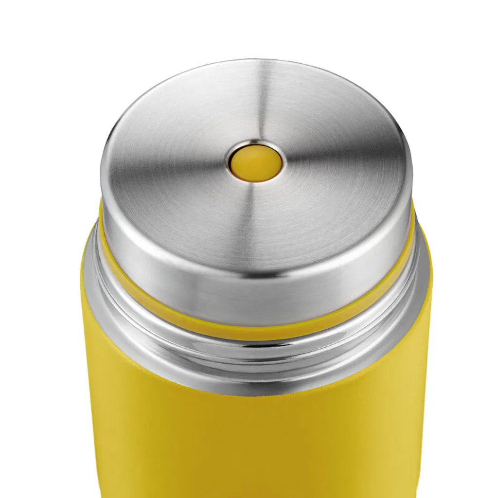 Gourde isotherme Esbit Sculptor 0.5L jaune soleil en acier inox