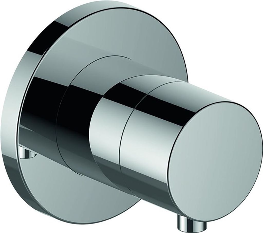 Keuco 3-Wege Ab-/Umstellventil IXMO DN 15, UP, runde Rosette mit Griff IXMO Comfort verchromt