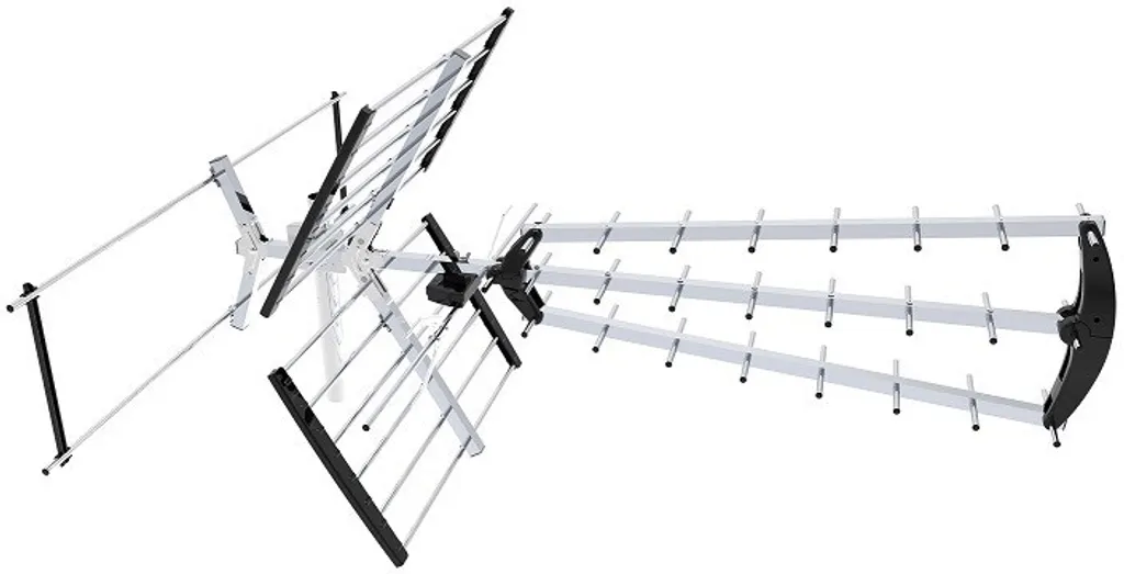 Antenne TV pour zone difficile Libox LB2000 32 dB réception TNT HD - 5