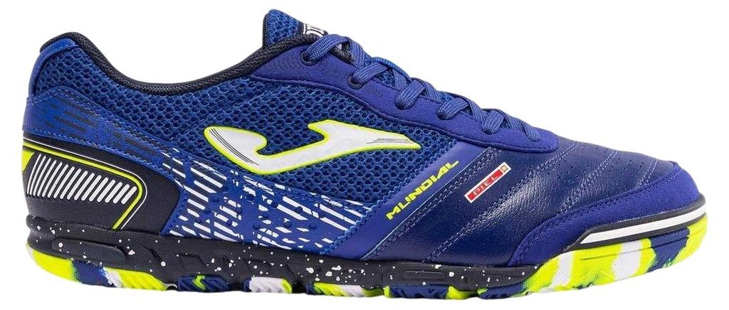 Joma - "Mundial" Hallenfußball-Trainingsschuhe für Herren, Leder GT23874 (41 EU) (Königsblau)