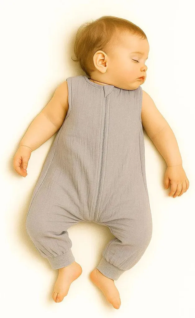 Dormir au frais : Sac de couchage bébé mousseline TOG 1.0 gris 2 ans