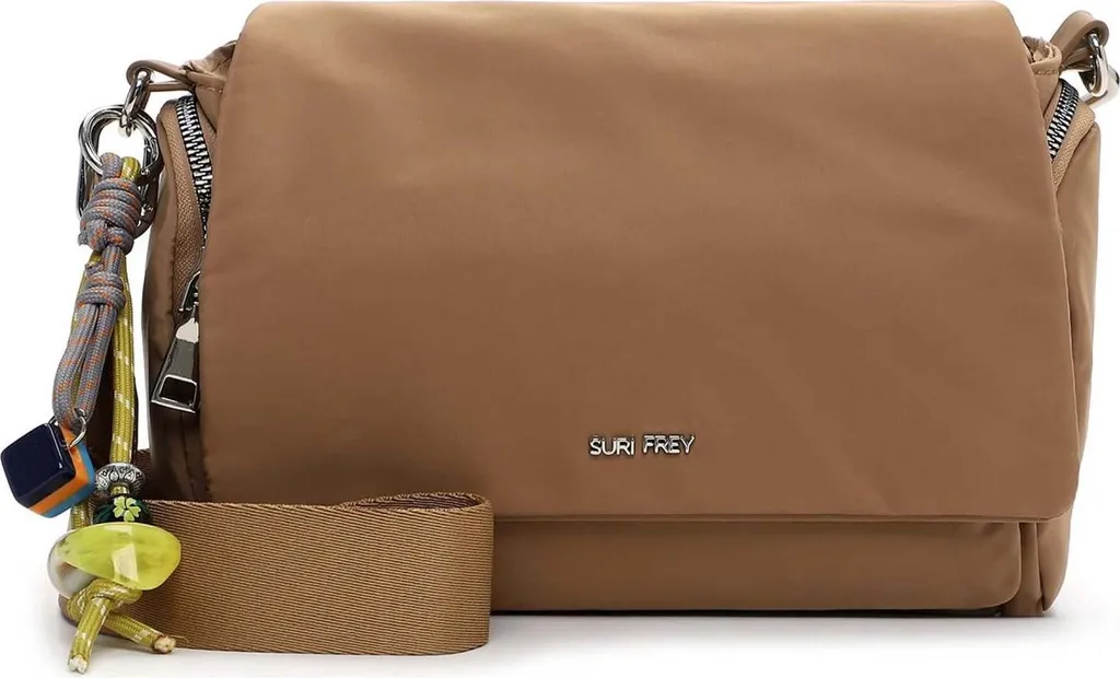Sac à main bandoulière léger et sécurisé SURI FREY Sissy beige