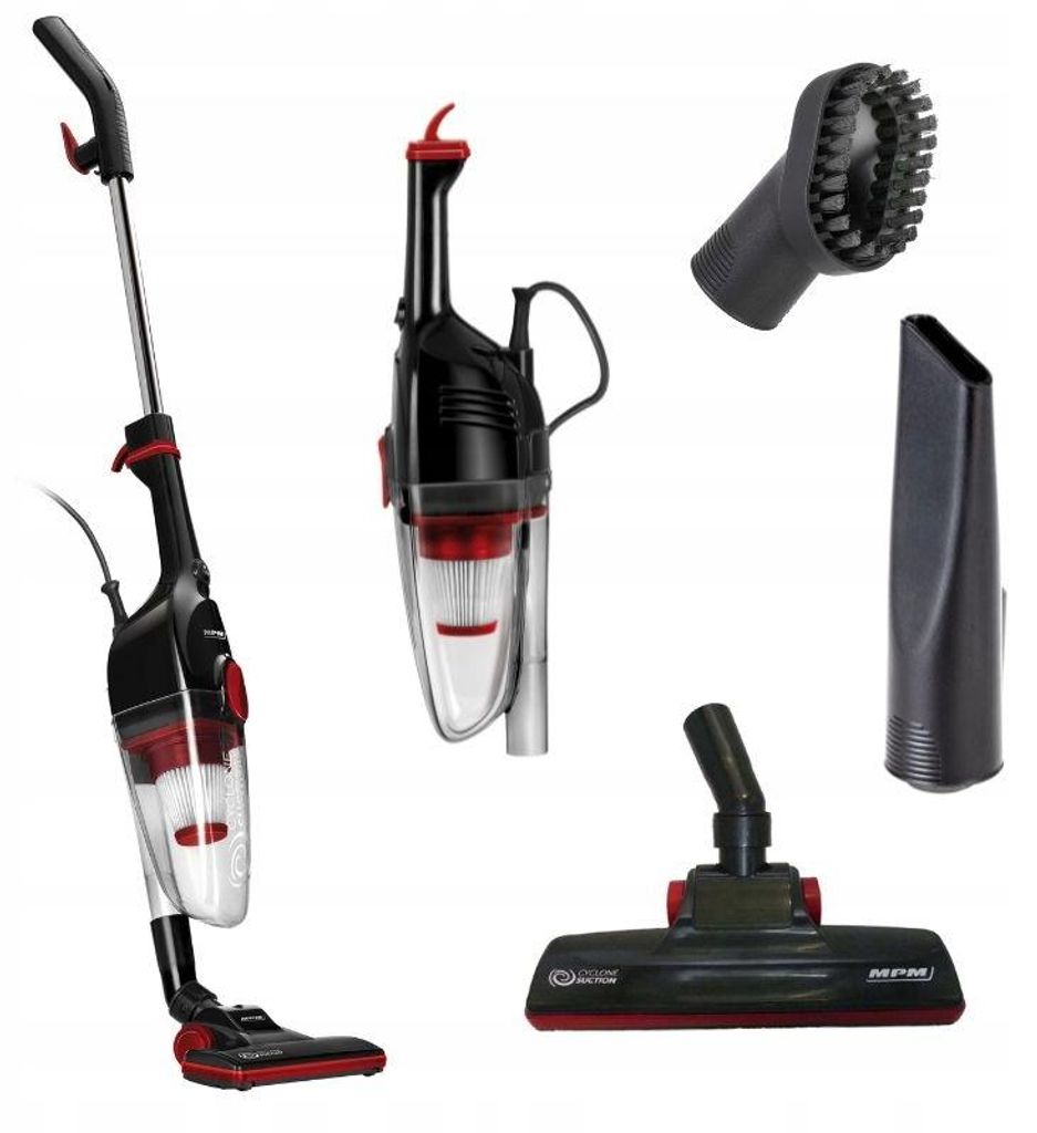 Leistungsstarker 600-W-Staubsauger, 2-In-1, Beutellos, Zyklontechnik, 6 M Kabel, Hepa-Filter