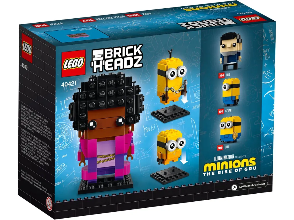 LEGO 40421 Belle Bottom avec Kevin et Bob : Détails et Couleurs Disco