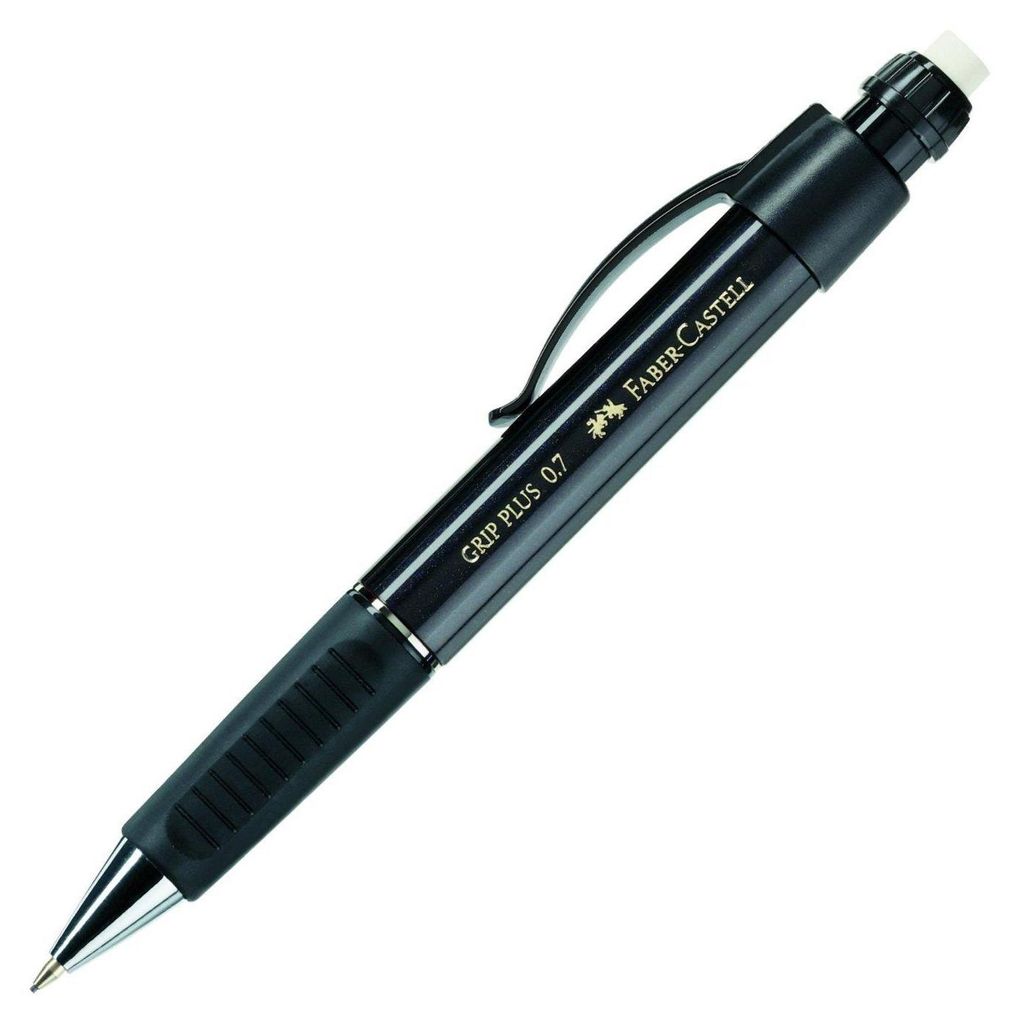 FABER-CASTELL Porte-mines GRIP PLUS 0,7 mm noir - 130733 Image du produit 