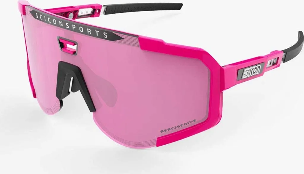 Lunettes de soleil Scicon Aeroscope Rose Blue Mirror CAT3 Performance - 4