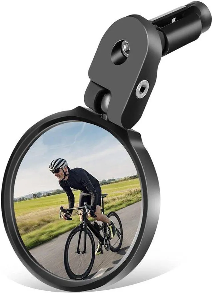 Rétroviseur pour guidon de vélo noir - Accessoire de cyclisme universel