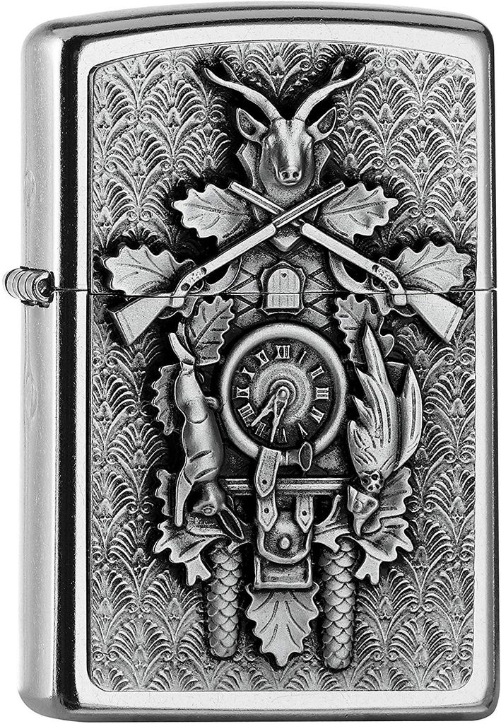 ZIPPO Feuerzeug 2006511 Kuckucksuhr Emblem Produktbild 