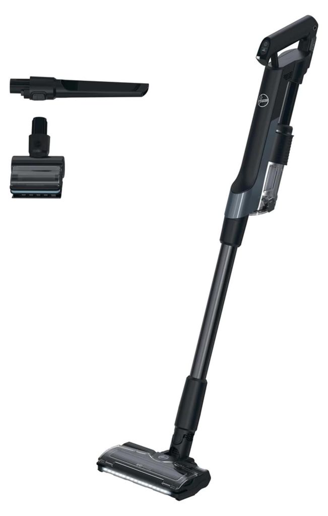 Hoover HF210P1 011, Stabstaubsauger, Beutellos, Grau, 1 l, Produktbild 