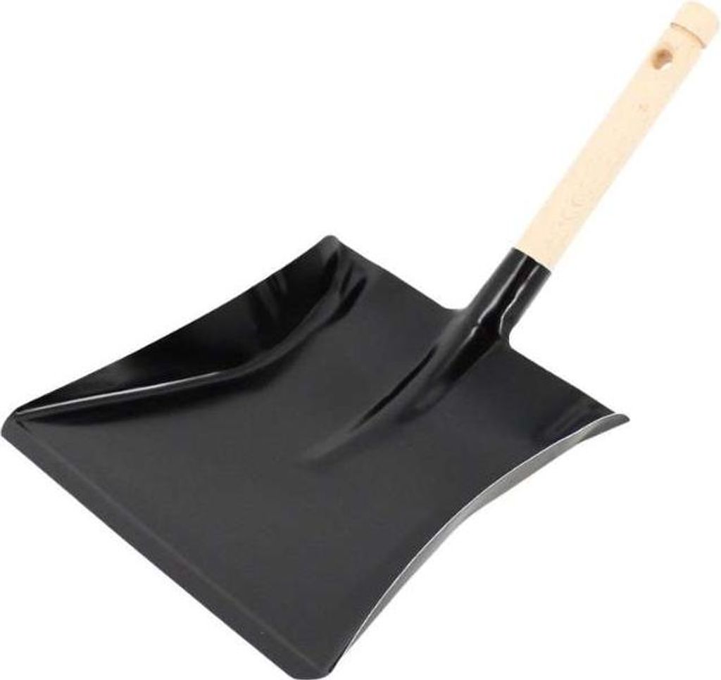 Kehrblech (Metall) - schwarz