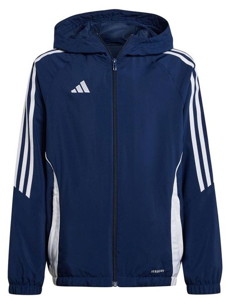 Adidas - "Tiro 24" Jacke für Kinder MR1074 (158-164) (Marineblau)