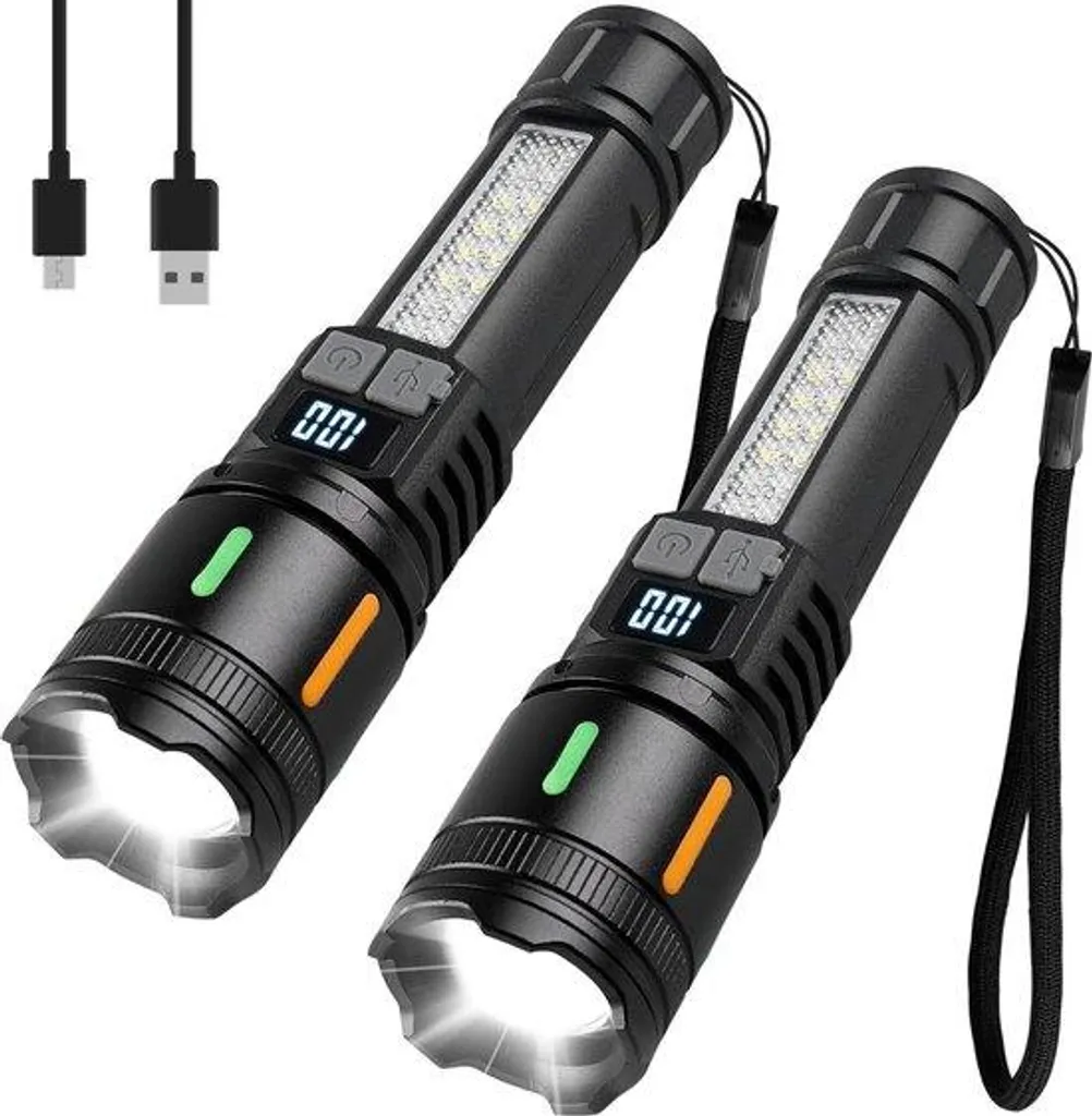 Lampe torche de poche anti-panne d'énergie pour secours et coupure