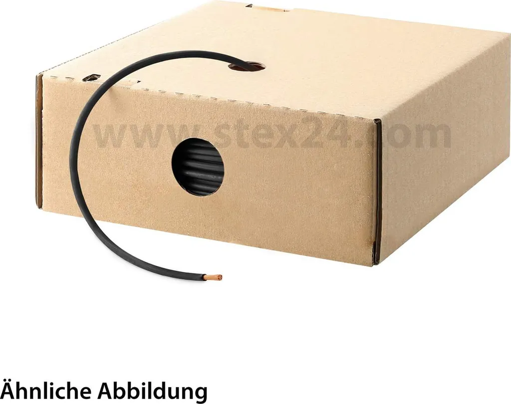Cavo Batteria In Rame OFC Da 35 Mm² – 2 Metri, Nero, H07V-K, Per Auto E Impianti - 6