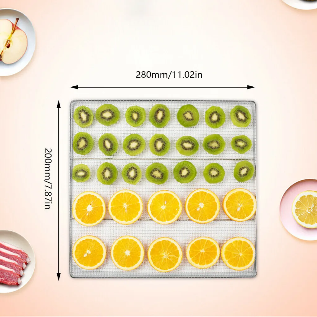 Déshydrateur 6 niveaux : fini le gaspillage avec le séchage de fruits