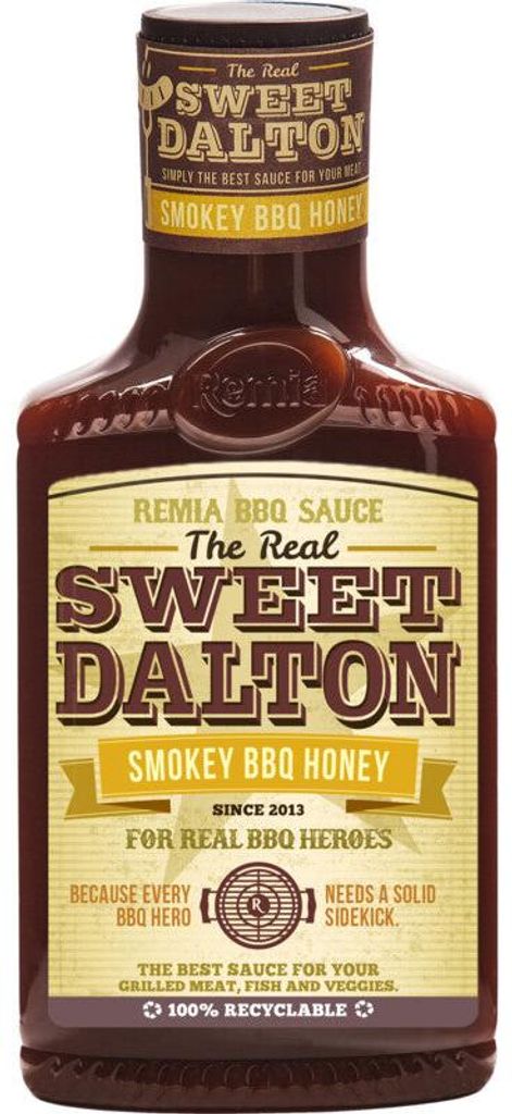 Remia Sweet Dalton Smokey BBQ Honey Sauce 450g – Sauce BBQ Image du produit 