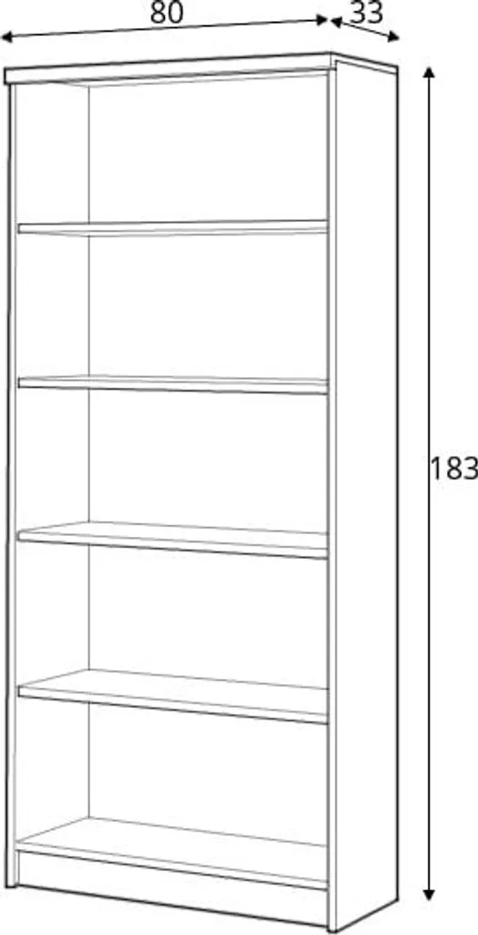 Bibliothèque Top Mix pour bureau - Rangement vertical gain de place