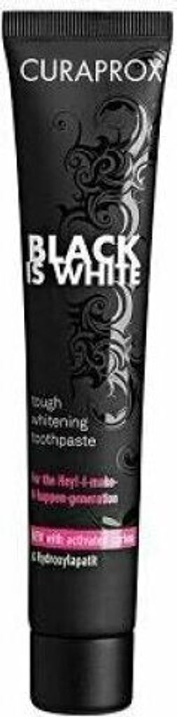 CURAPROX Black is White: Set (Pasta dental + Cepillo de Imagen del producto 