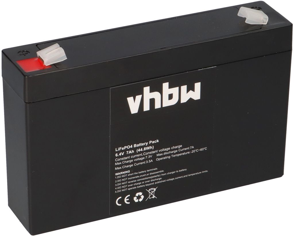 Baterie LiFePO4 6,4V 7Ah 44,8Wh s BMS Obrázek produktu 