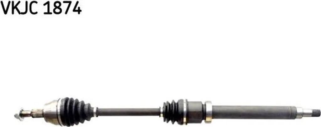 Arbre de transmission SKF VKJC 1874 robuste avec joint homocinétique