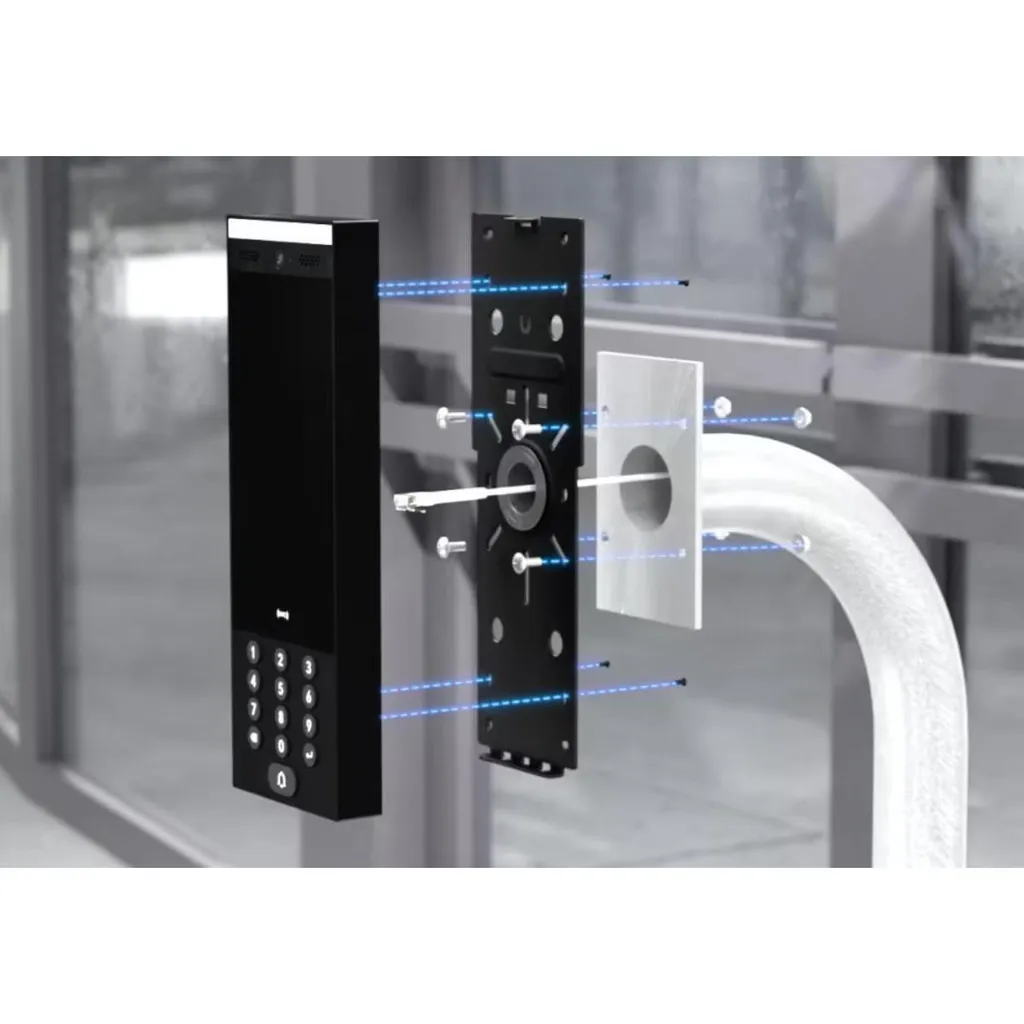Interphone Alimentation PoE 48V DC Noir avec Audio Bidirectionnel Net - 9