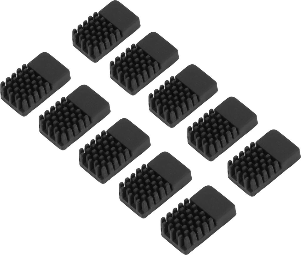 10 Stück Düsenbürste passend für Elegoo Centauri Carbon 3D Drucker Hotend Verbrauchsmaterial Wischer Silikon Hitzebeständiger Reiniger mit Kleber