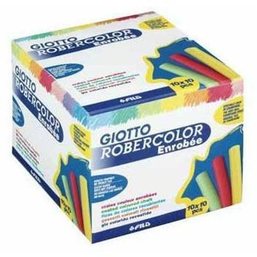 Giotto Wandtafelkreide Robercolor bl 100St Immagine del prodotto 