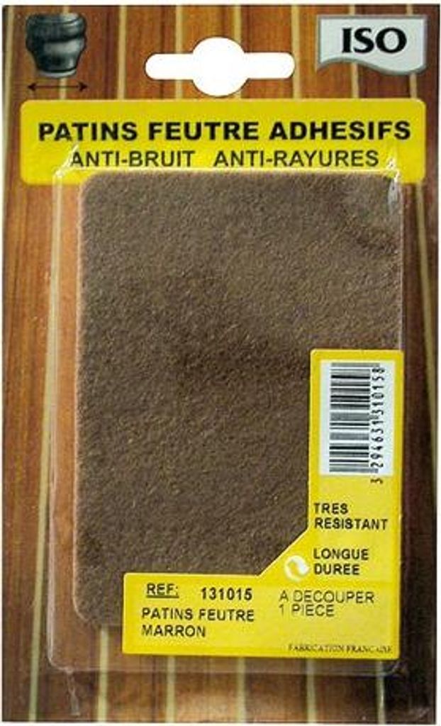 Filzaufkleber 75x100 Braun X1 Sc - Iso