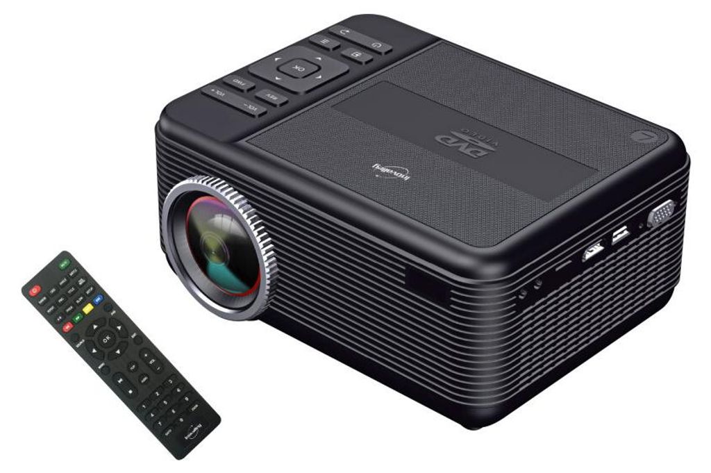 Vidéoprojecteur LCD-LED Full HD avec lecteur DVD intégré Image du produit 