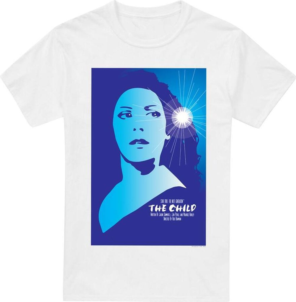 Star Trek - "The Next Generation Season 2 Episode 1" T-Shirt für Herren TV14004 (L) (Weiß)