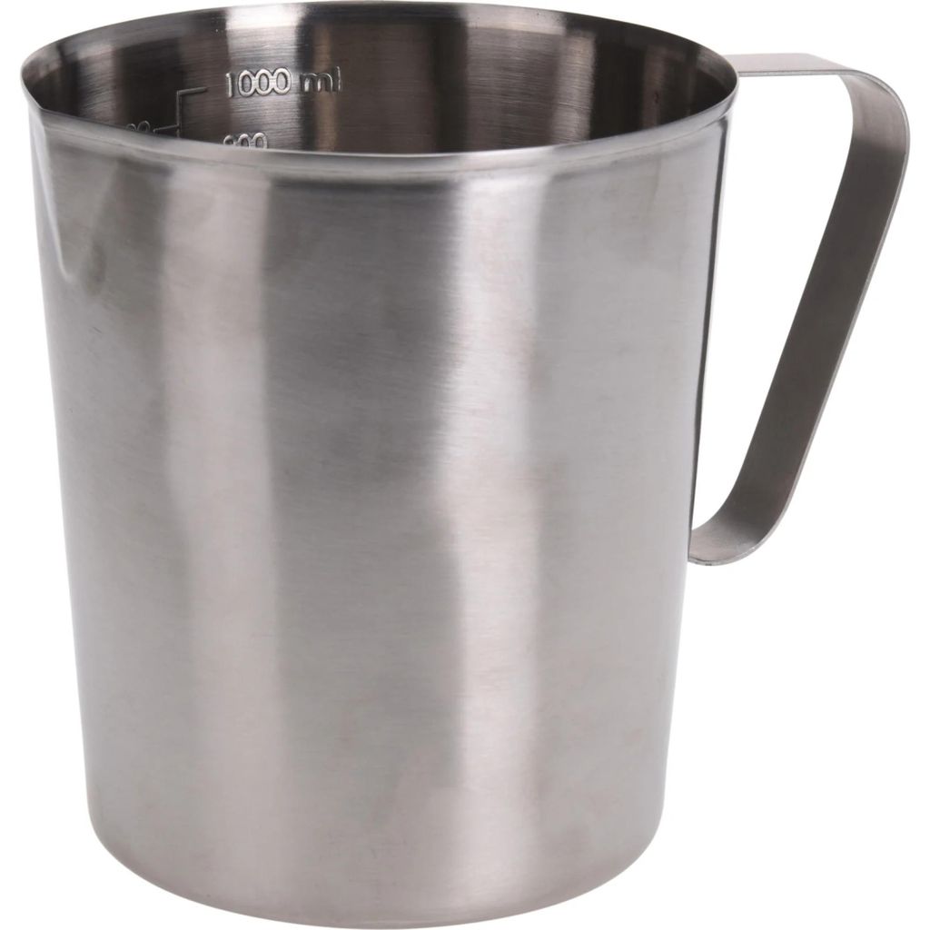 EXCELLENT HOUSEWARE Messbecher aus Stahl Becher mit Produktbild 