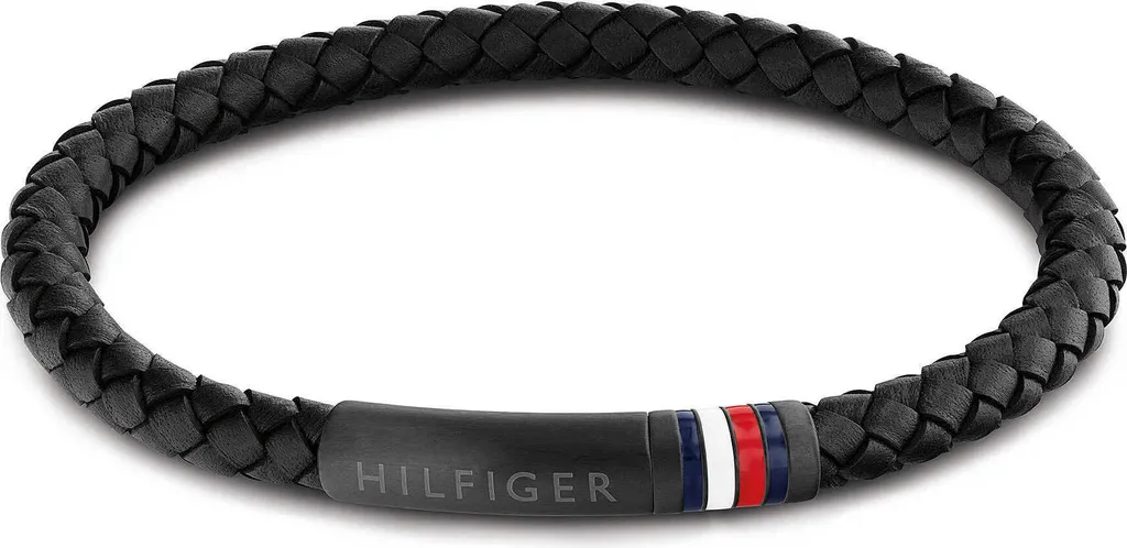 Bracciale Uomo Pelle Tommy Hilfiger 2790403 - Misura 19cm Originale