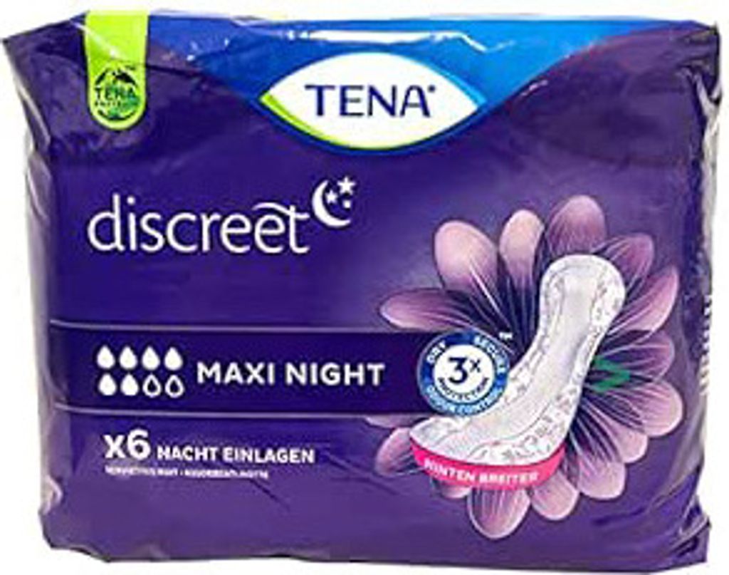 TENA 760980 TENA Slipeinlagen discreet protect+ MAXI NIGHT, Immagine del prodotto 