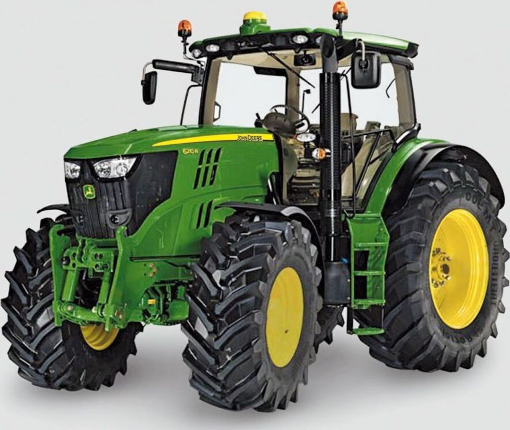 Siku Traktor JOHN DEERE 6210R Spielzeugtraktor grün; 3282 Produktbild