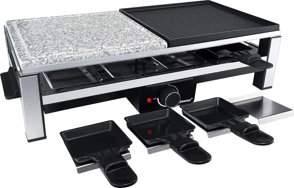 Machine à Raclette Steba RC 108 Idéale pour Soirées et Grandes Tablées 8p