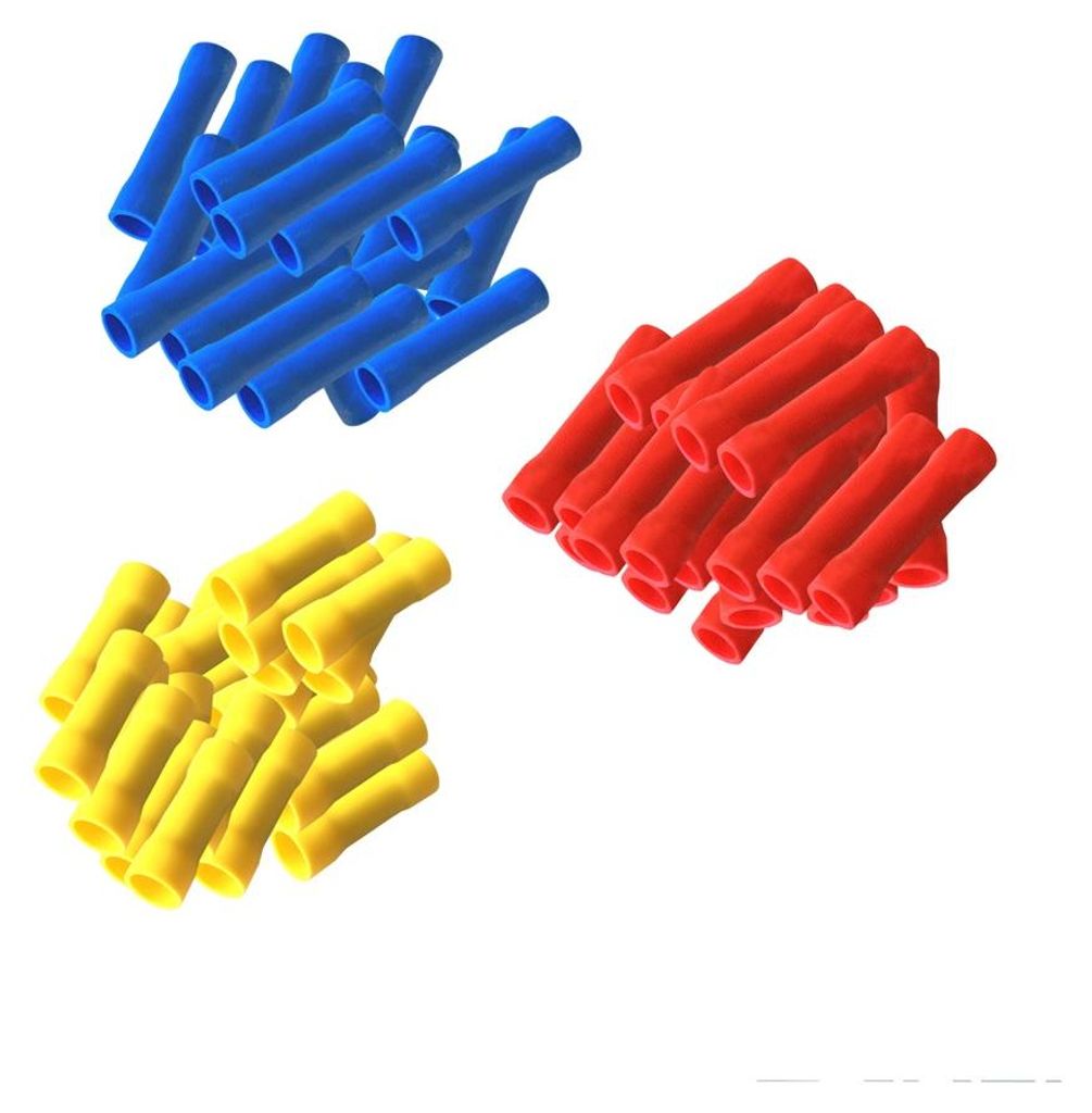 ARLI Stossverbinder isoliert 0,5 - 1,5 mm² 40x rot 50x blau Produktbild 