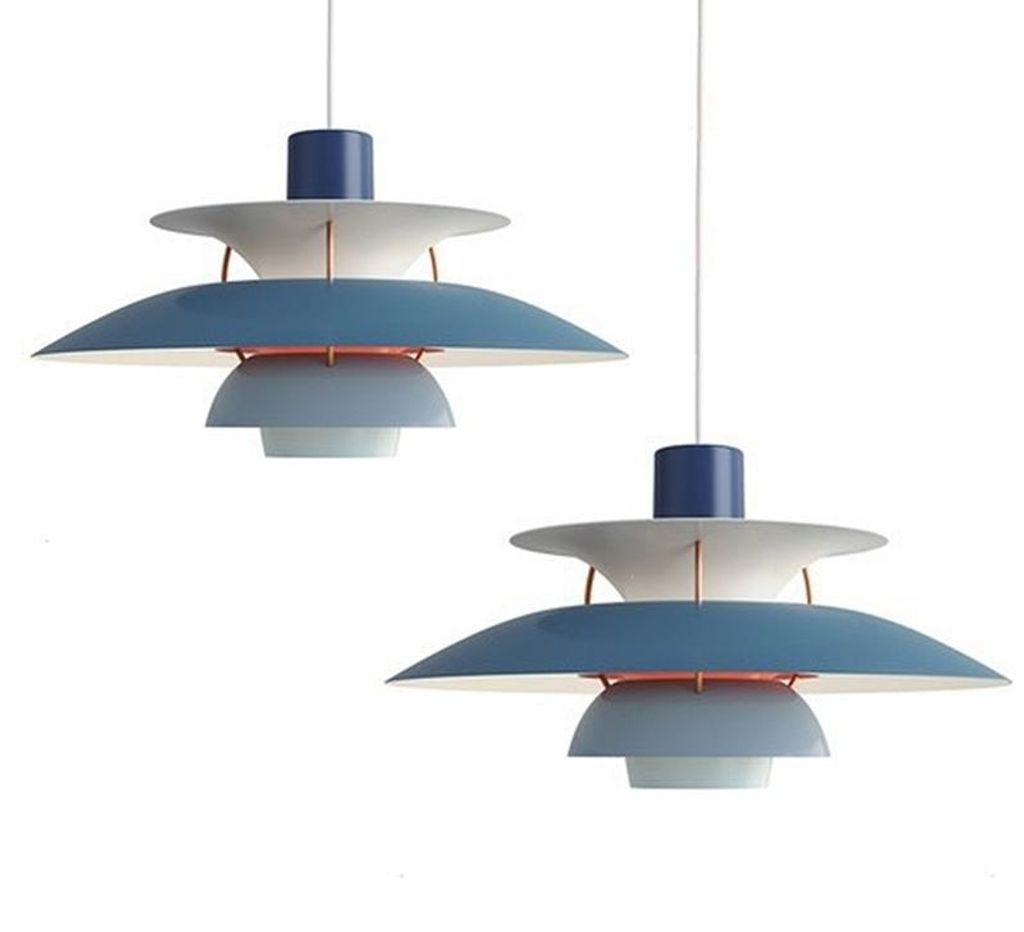 ZELURXX 2-delige set, Scandinavische hanglamp, modern LED Productafbeelding 