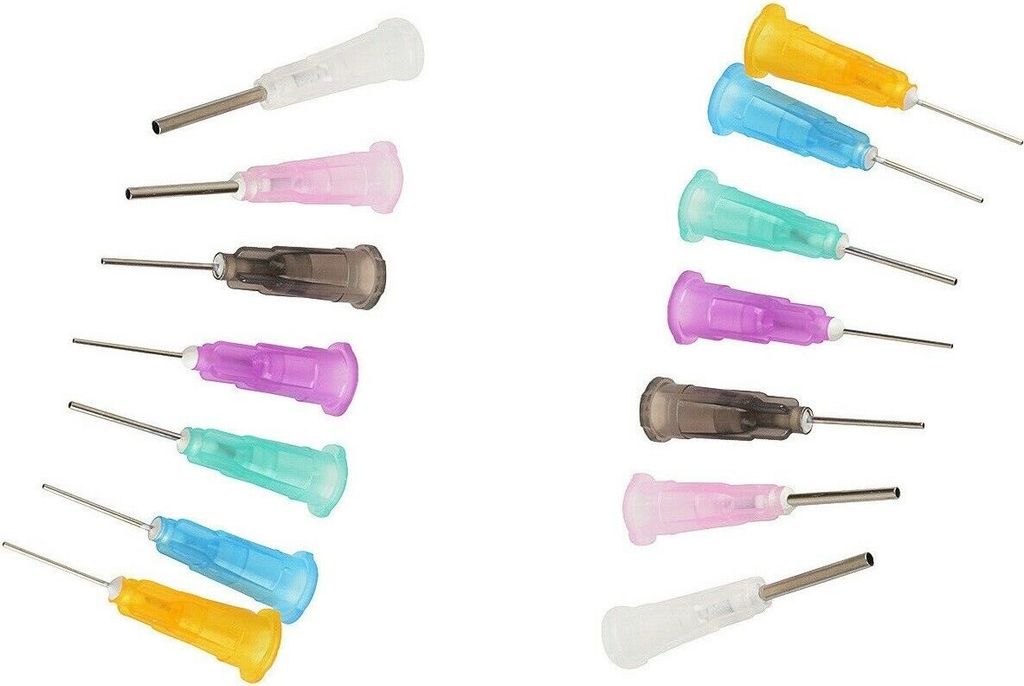 14 stück Dosiernadel Set für Dosierspritze Löten Lötpaste Produktbild 