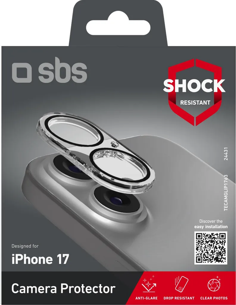 SBS Glas SP iPhone 17: Protezione Obiettivo senza Perdita di Qualità