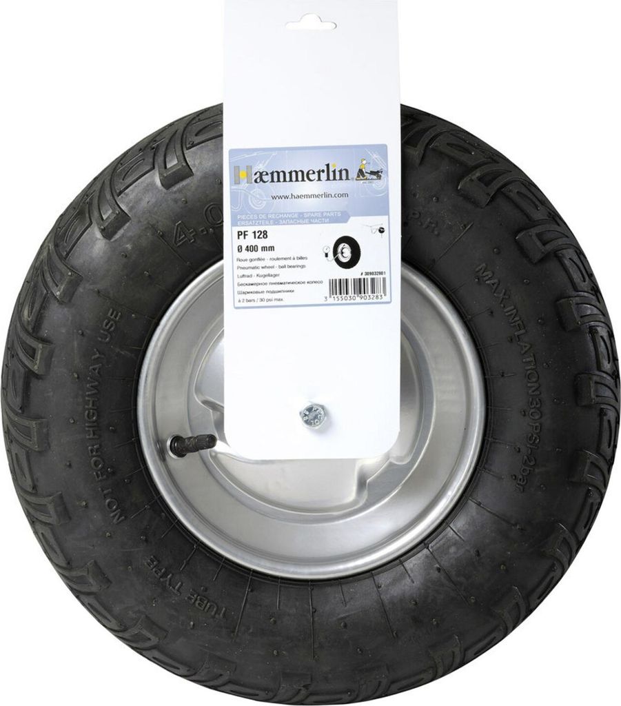 HAEMMERLIN Haemmerlin Luftrad m. Metallfelge u.Kugellager Produktbild 