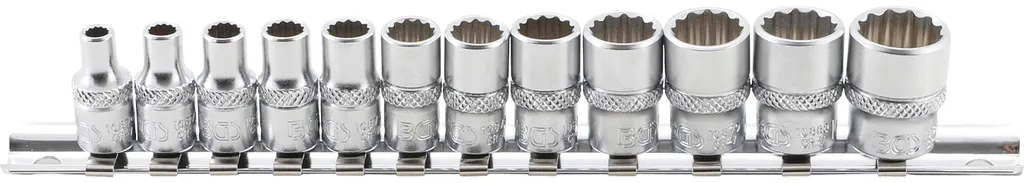 Set Bussole in Pollici 1/4" per Harley e Custom - 12 Pezzi Acciaio