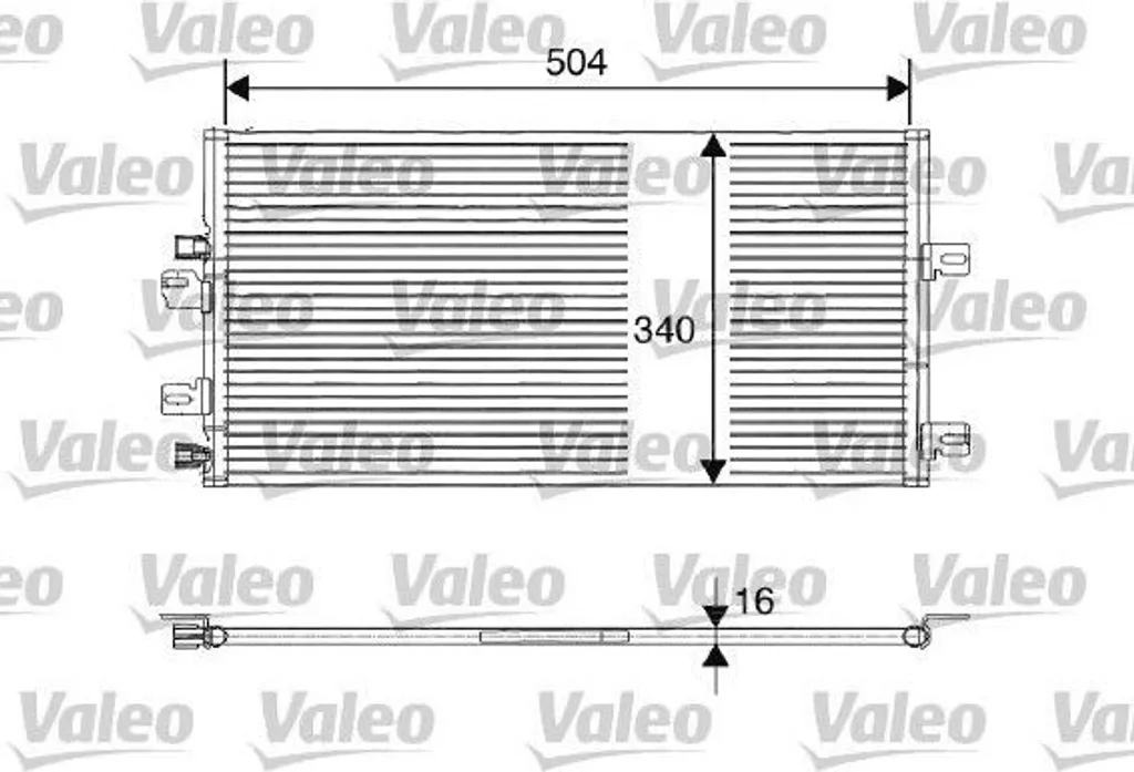 Plus de Froid ? Condenseur Clim Valeo 817687 pour Kangoo OE 8200137650