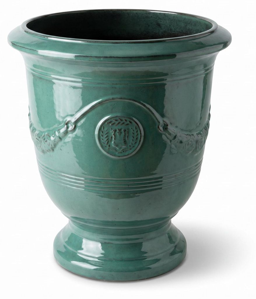 Doniczka ceramiczna Provencelia RICHELIEU Jadeitowy, Ø35 cm Zdjęcie produktu 