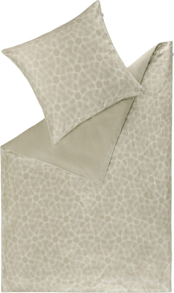 Schöner Wohnen Bettwäsche Turn Farbe beige Größe 140x200+70x90