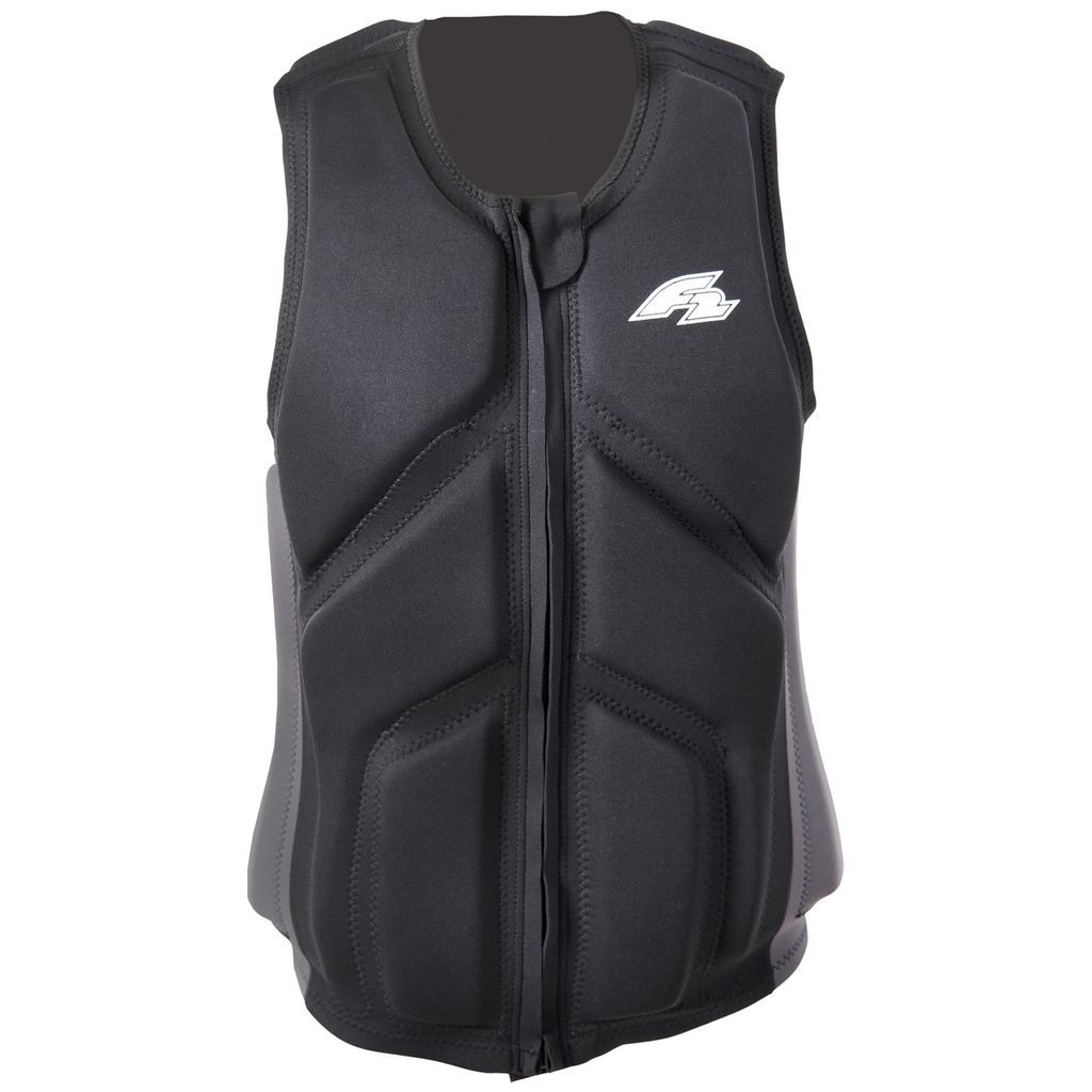 F2 Herren Prallschutz Weste Wake & Sup Weste  XL Schwarz Produktbild 