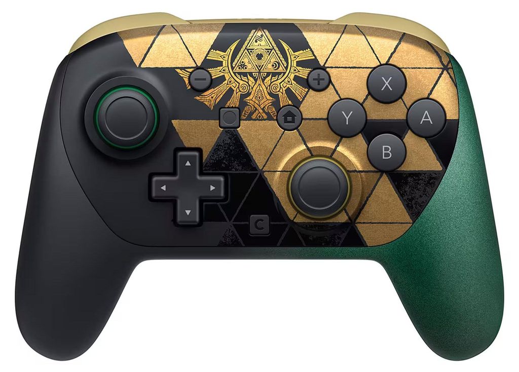 Nintendo Switch 2 Pro Controller Zelda Edition Produktbild 