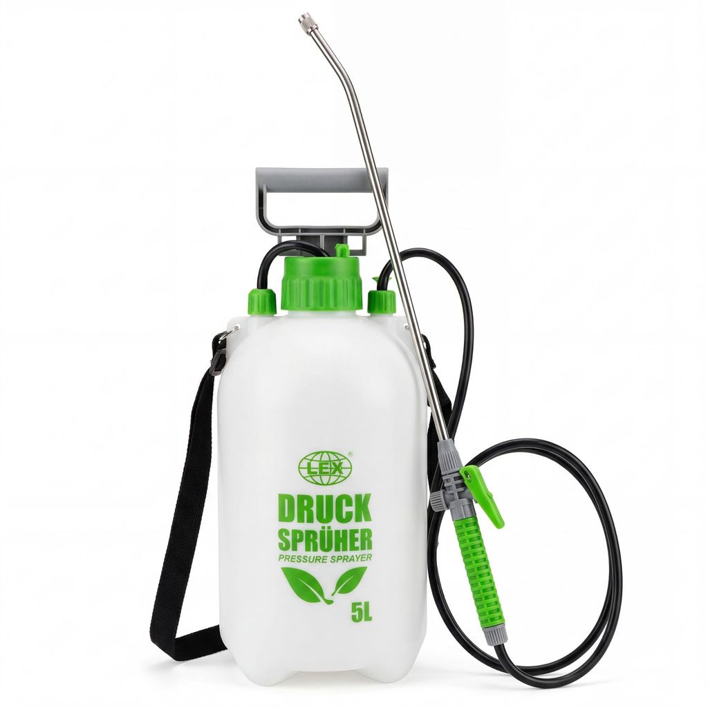 Pulvérisateur à pression de 5 litres, 3 bars, avec lance et Image du produit 