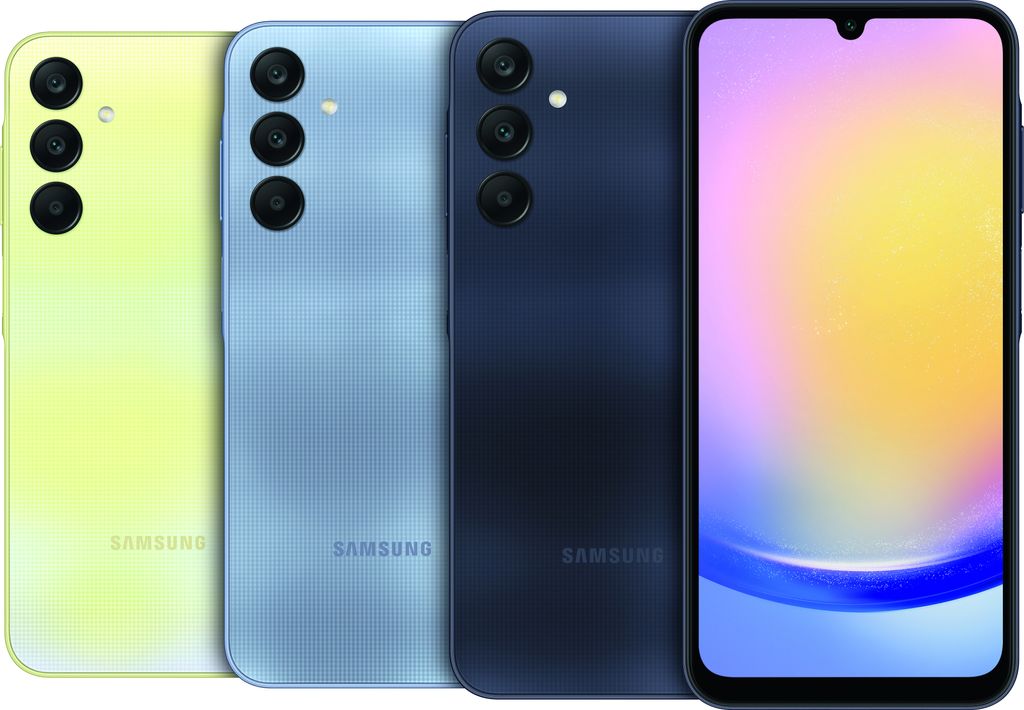 Galaxy A25 5G 128GB Blue Black Smartphone Produktbild 29