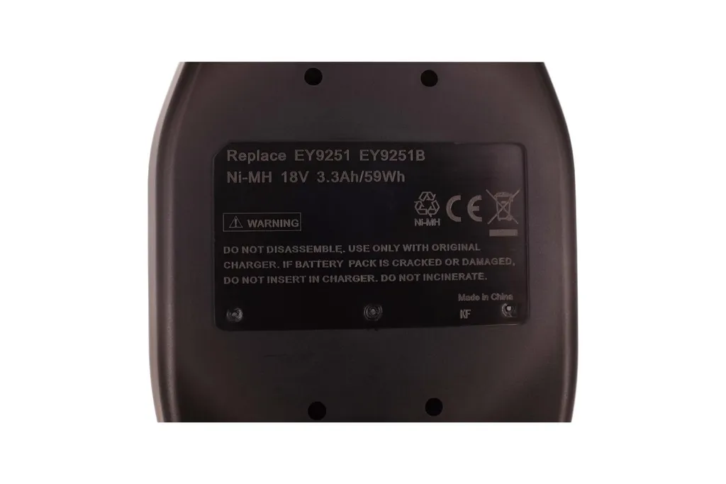 Batteria PowerSmart per Panasonic EY3796B, EY6450, EY6450GQKW, 3300mAh - 3
