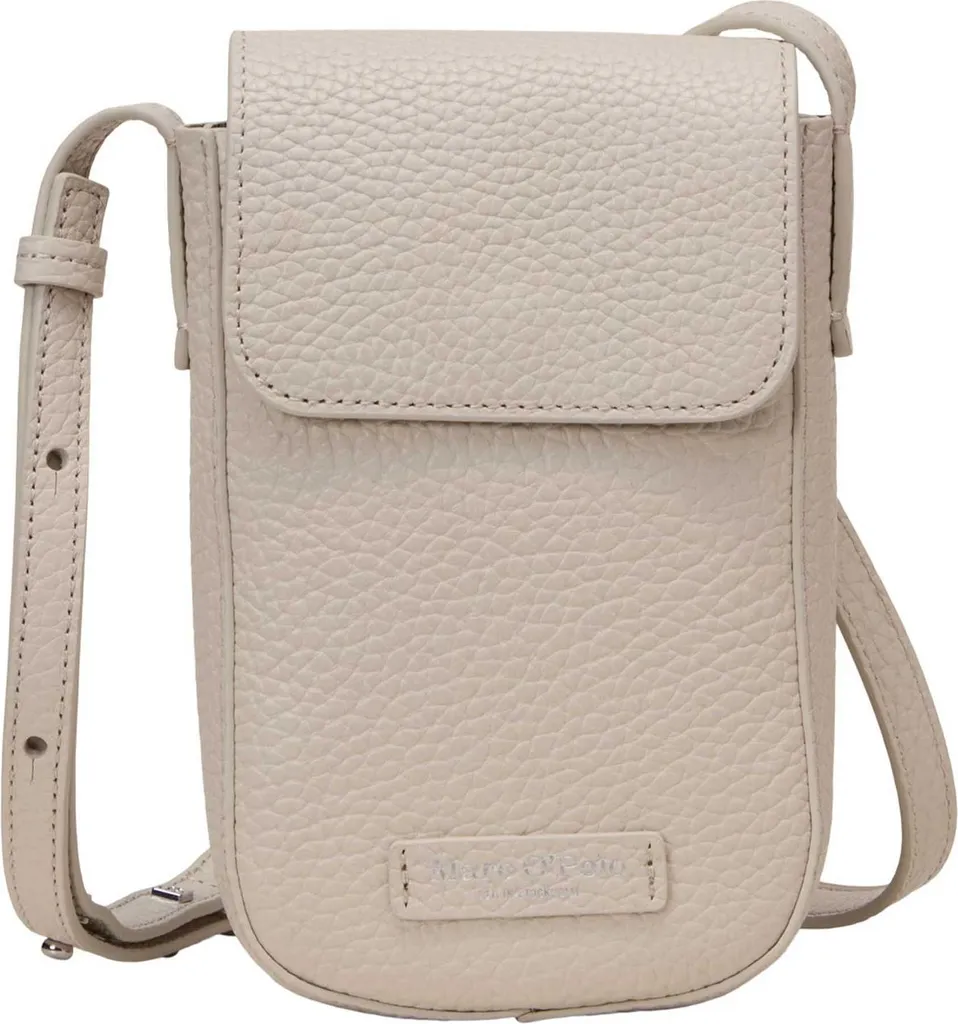Marc O'Polo Becky Sac téléphone portable en cuir coloris Grey Silk